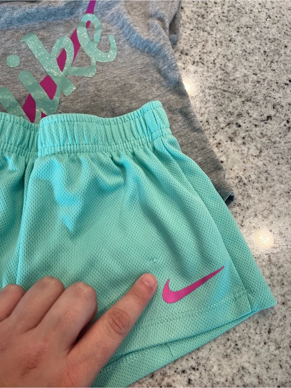 Nike outfit matching set toddler girl 3T